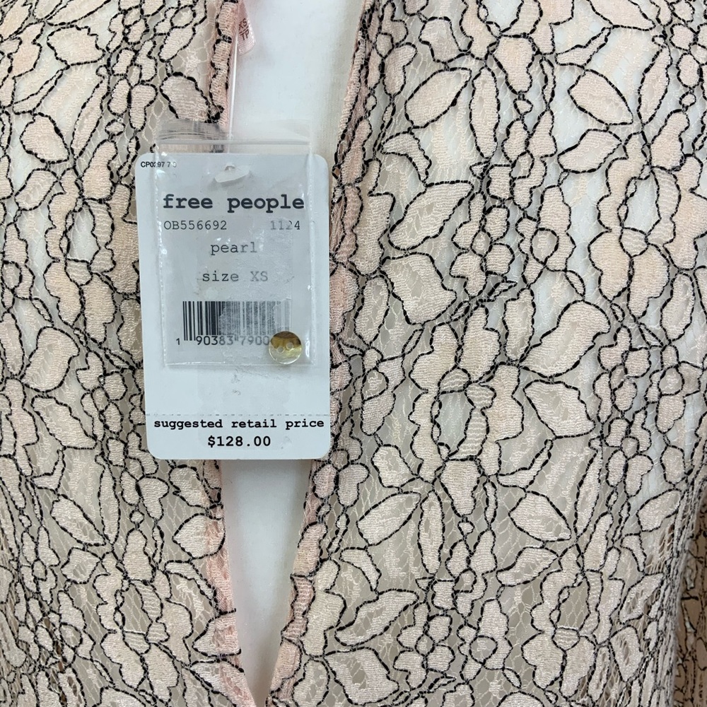 Free People Lace Secret Tunic Mini Dress - Picture 6 of 8